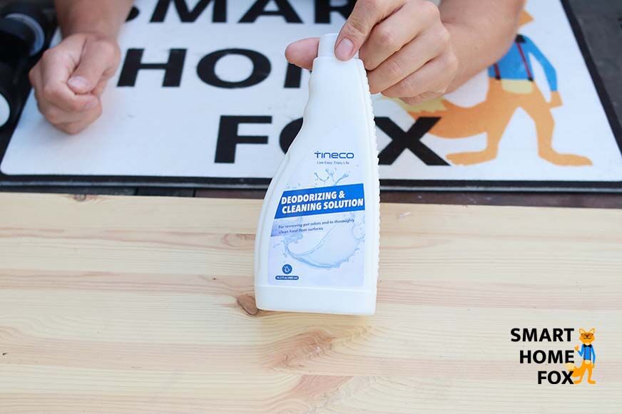 Das Reinigungsmittel